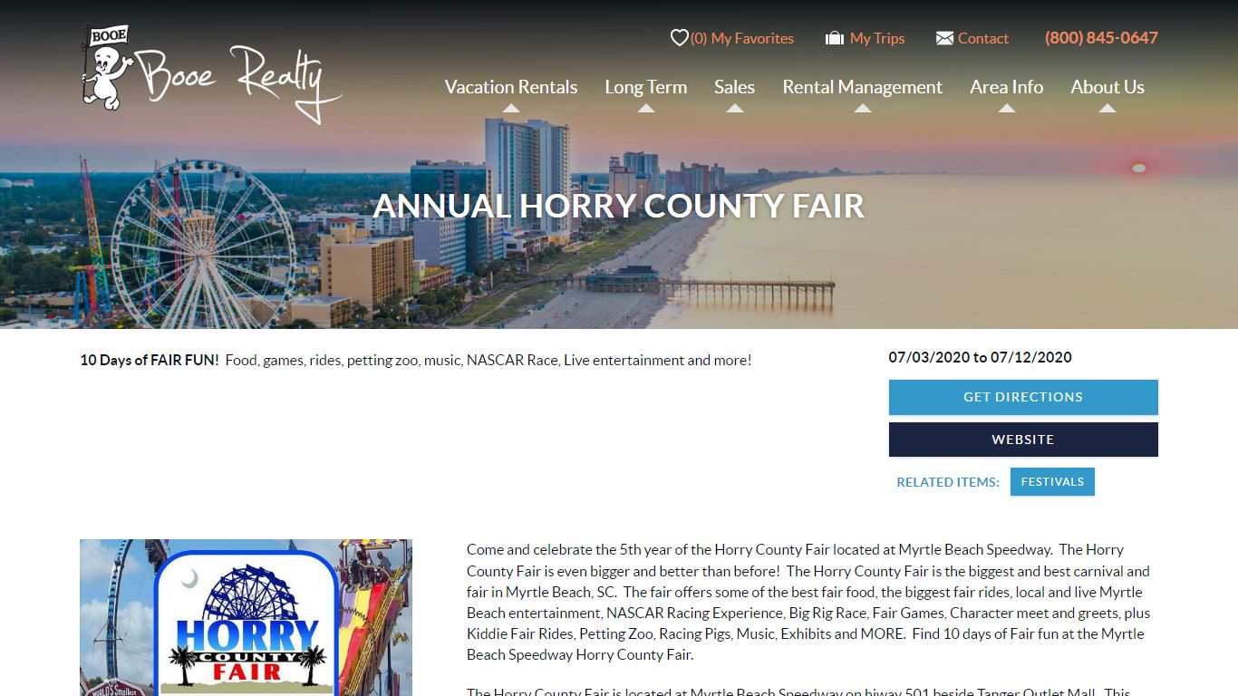 Annual Horry County Fair | Booe Realty