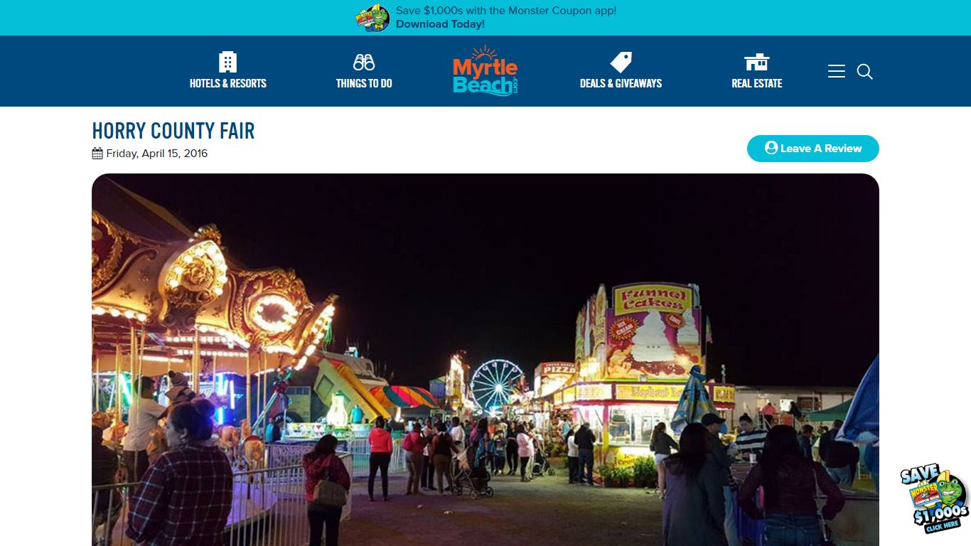 Horry County Fair - April 15, 2016 - MyrtleBeach.com